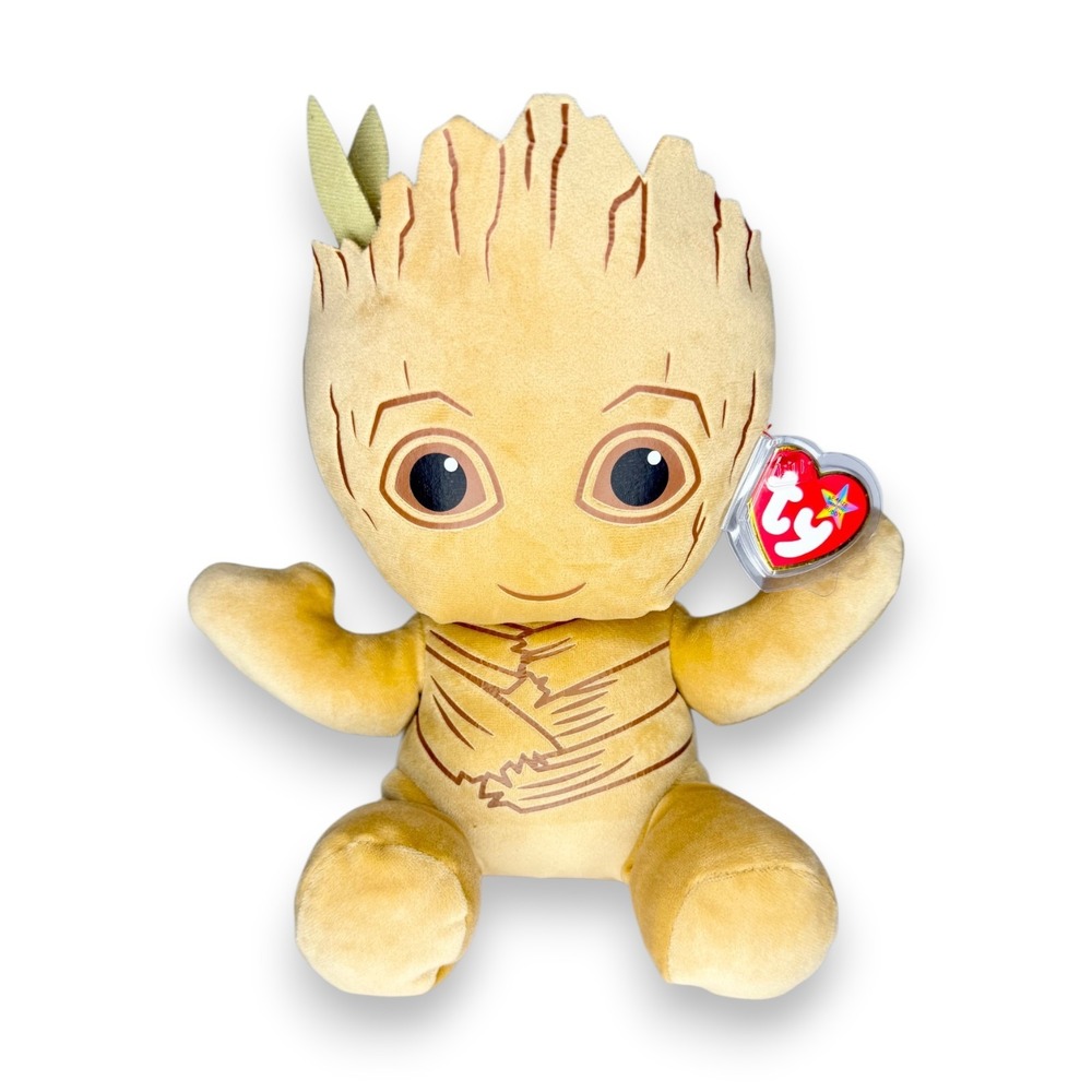 Groot | Little Guardian of the Galaxy | Mint Heart Tag TY Beanie Buddy
